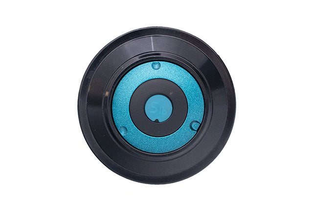 Close-up of the rear drag dial on the Drennan Vertex 4000 feeder reel