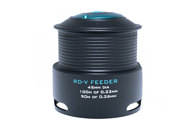 Drennan Vertex RD-V Feeder spool printed 45mm dia, 100m of 0.23mm or 90m of 0.26mm