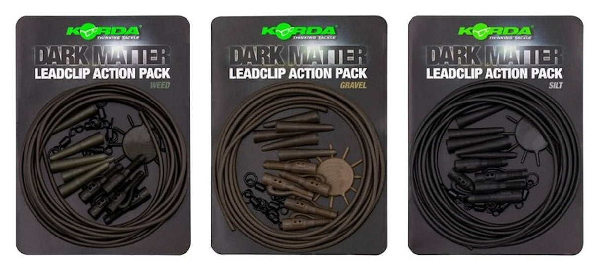 Korda Dark Matter Leadclip Action Pack