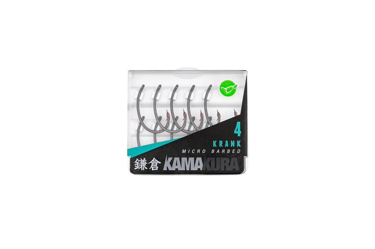 Korda Kamakura Krank Barbed Carp Hooks Size 4