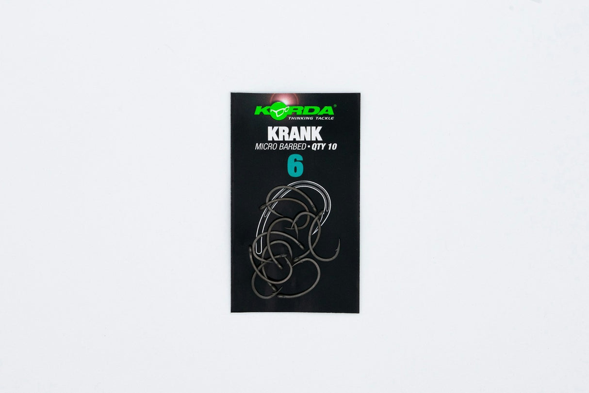Korda Krank Barbed Carp Hooks