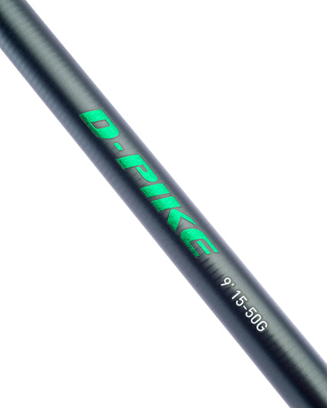 Daiwa D Pike Lure 9ft rod, blank marked D-PIKE 9ft 15-50g