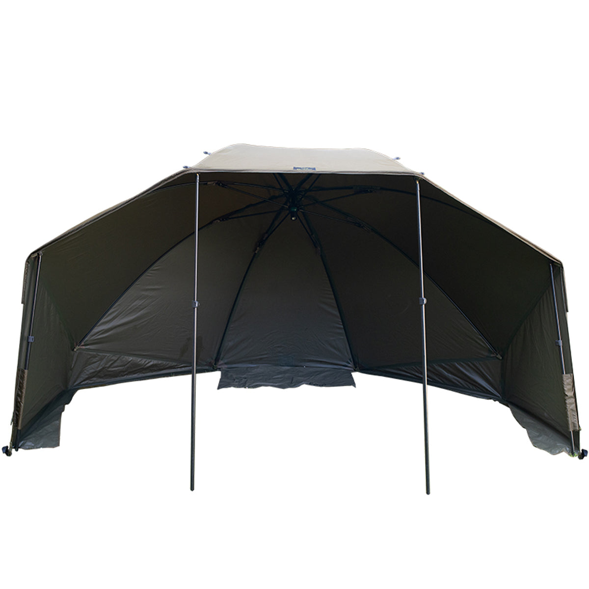 ESP 52 inch quickdraw brolly with mozzy drape with poles