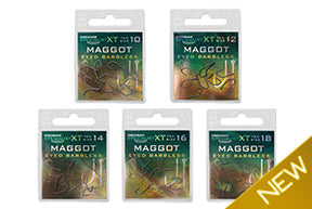 Drennan Specialist XT Maggot Barbless Eyed Hooks