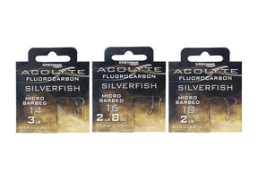 Drennan Acolyte Silverfish Micro Barbed Hooks to Nylon