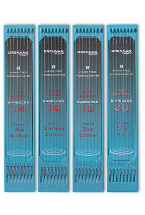 Drennan Carp Maggot Barbless 6" Hook Plates