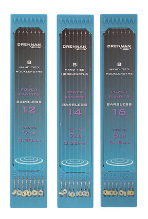 Drennan Power Bandits Barbless 6" Hook Plates