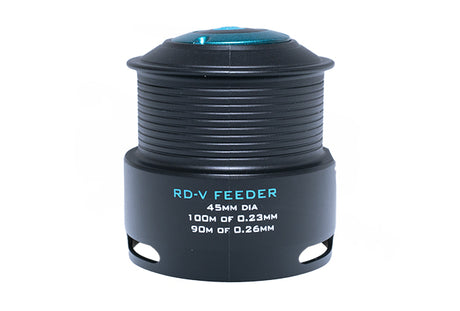 Drennan Vertex RD-V Feeder spool printed 45mm dia, 100m of 0.23mm or 90m of 0.26mm