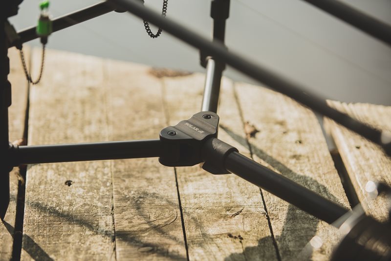 Close-up of the machined anodised aluminium block on the Solar A1 Aluminium Ground Pod main bar