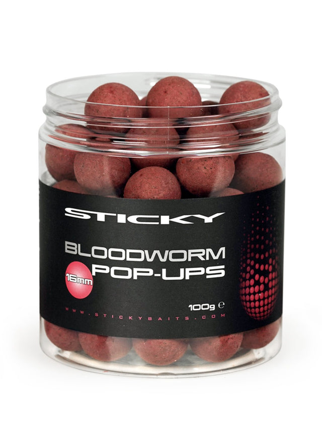 Sticky Baits Bloodworm Pop-Ups 16mm