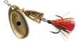 Blue Fox Vibrax Foxtail Spinner - Golden Shiner