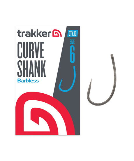 Trakker Curve Shank Hooks Barbless