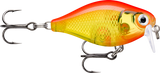 Gold Fluorescent Red (GFR): fluorescent red-orange back over a translucent gold scaled body