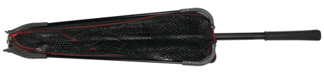 Rapala Folding Net collapsed flat for transport, the two arms folded in against the handle