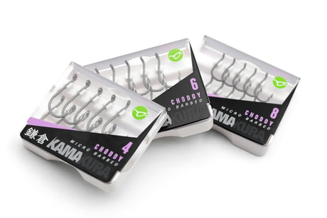 Korda Kamakura Choddy Barbed Carp Hooks