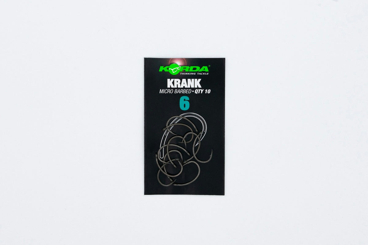 Korda Krank Barbed Carp Hooks