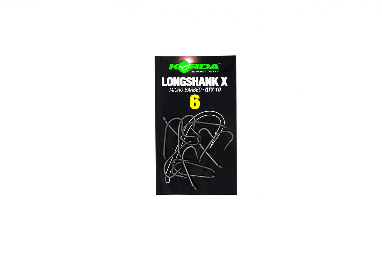 Korda Longshank X Barbed Carp Hooks