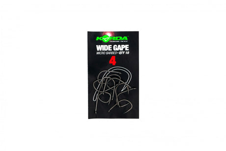 Korda Wide Gape Barbed Carp Hooks