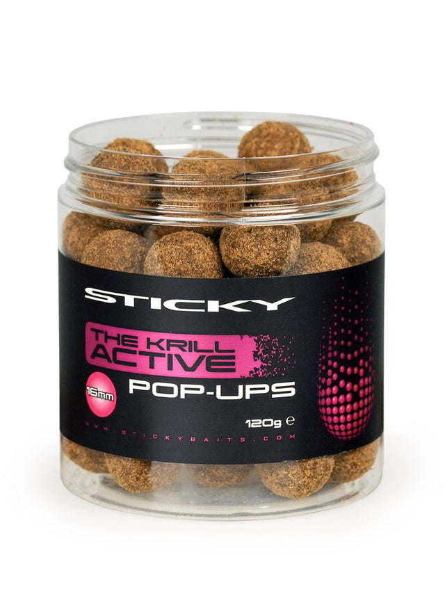 Sticky Baits The Krill Active Pop-Ups 16mm