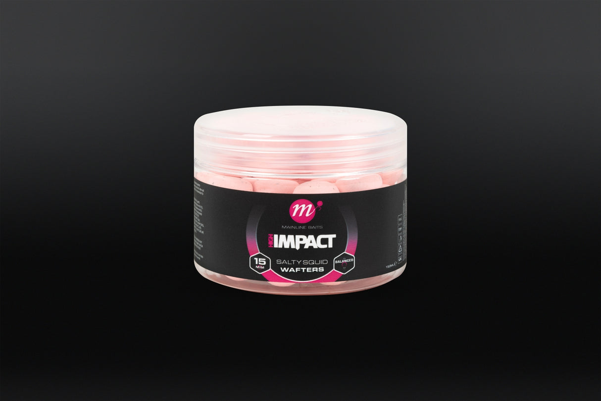 Mainline Baits High Impact Salty Squid Wafters 15mm