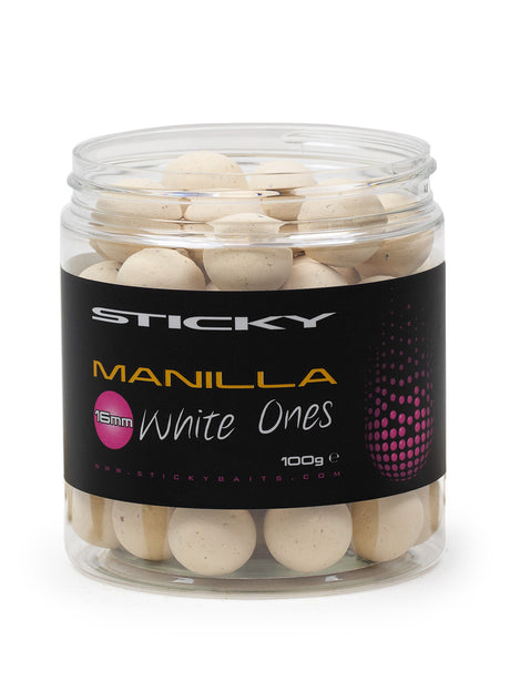 Sticky Baits Manilla White Ones Pop-Ups