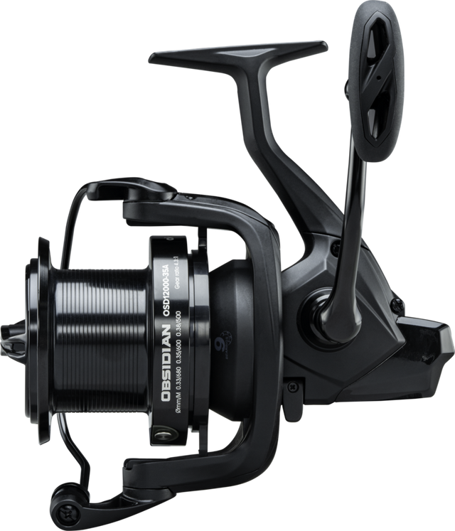 Okuma Obsidian OSD12000-35A Carp Reel with Spare Spool