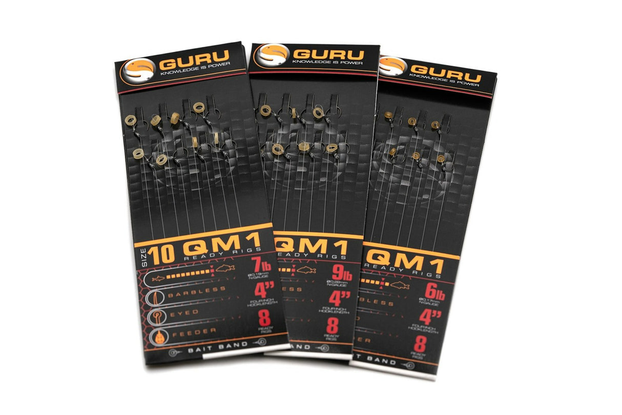 Guru QM1 Bait Bands Rigs 4"