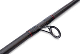 Drennan Red Range rod detail: double-leg butt guide with red whipping trims on the carbon blank