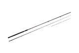 Drennan Red Range Medium Feeder 11ft, two-piece rod with its two spare glass quivertips