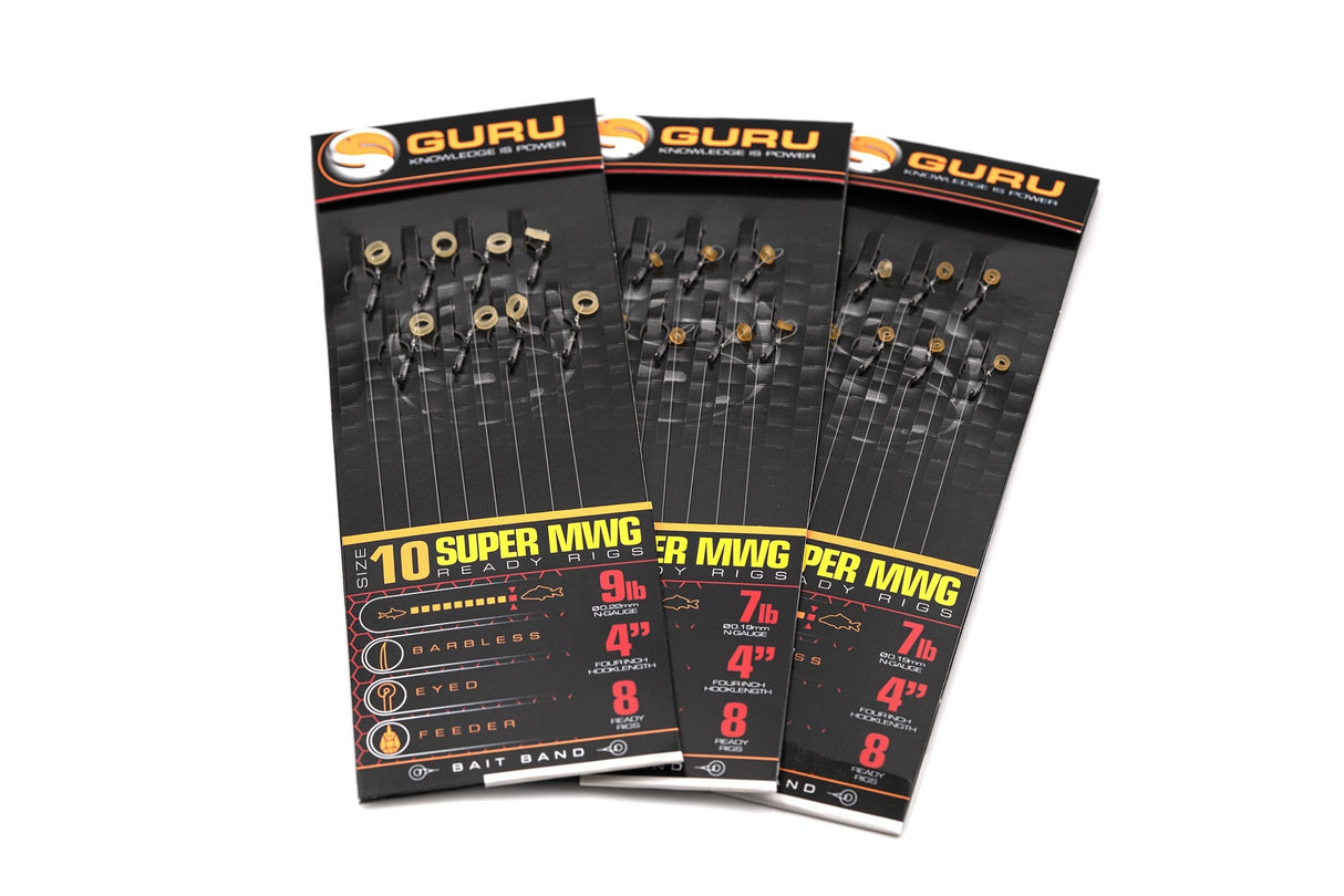 Guru SMWG Bait Band Ready Rigs 4"