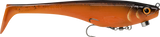 Lava Roach (LAR): burnt orange and copper body under a black back, with an orange eye and orange paddle tail