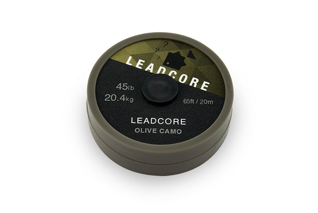 Thinking Anglers Leadcore 45lb Olive Camo 10m