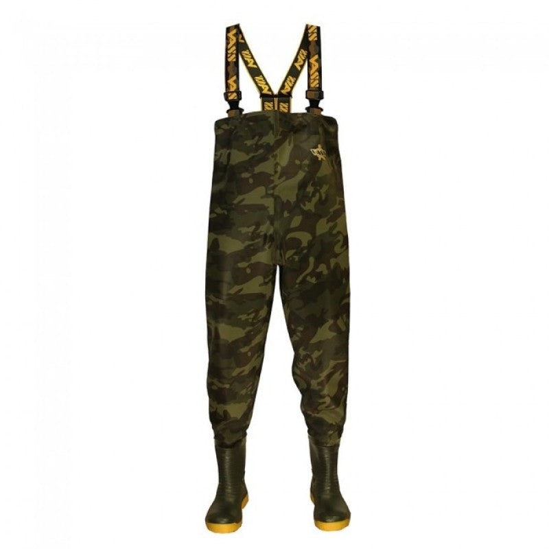 Vass-Tex 785 Heavy Duty Camo Chest Wader - Non-Studded