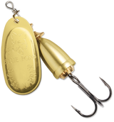 Gold (G) colour: gold blade and gold body, embossed BLUE FOX SUPER VIBRAX